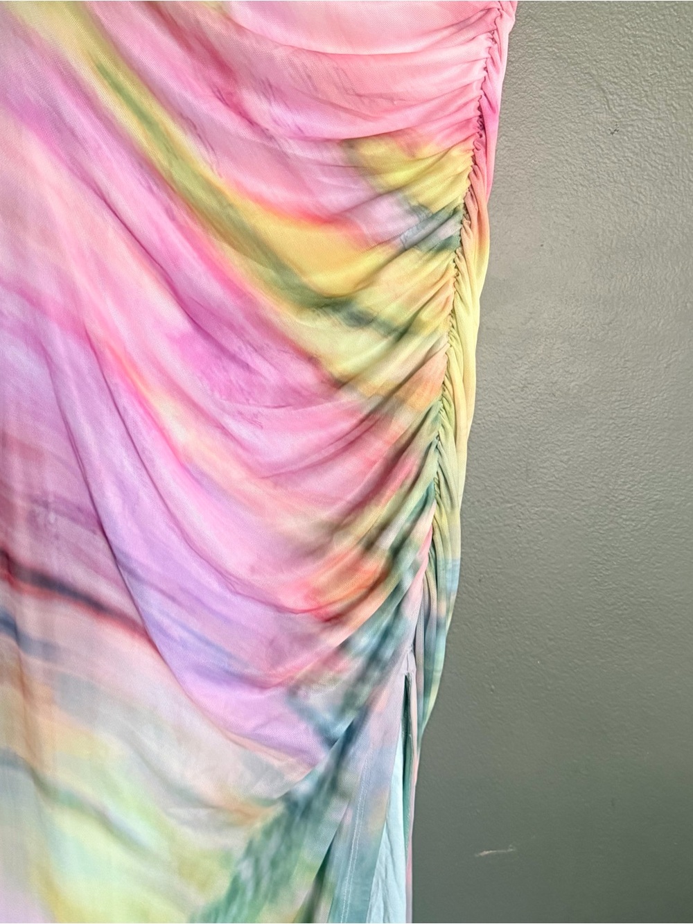 NWT Anthropologie maya ruched dress - Picture 6 of 8
